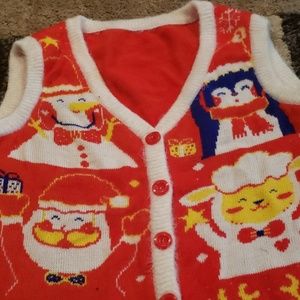 Ugly Christmas sweater.